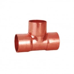 TE RECTA COBRE 2,1/8"