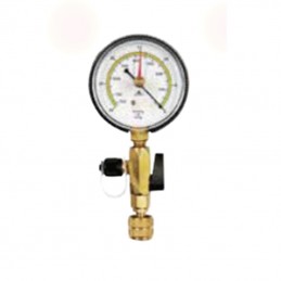 VACUÓMETRO CON VÁLVULA DE...